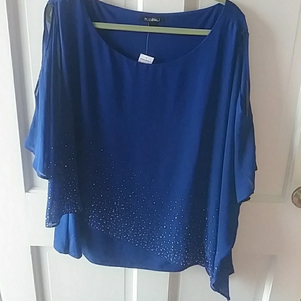 **Price drop** Exquisite royal blue dress top